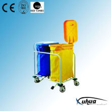 Two Bags, Hospital Medical Linen Trolley (N-16)